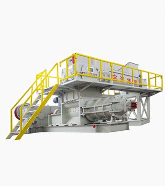 JKY Hard plastic vacuum brick extruder