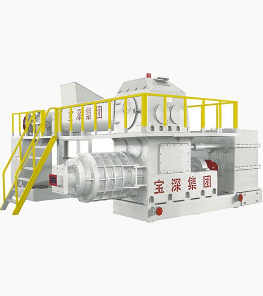 JKY Hard plastic vacuum brick extruder