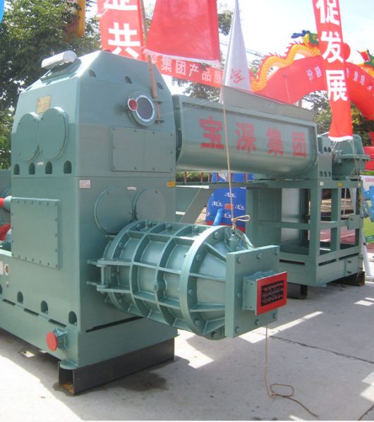 JKY Hard plastic vacuum brick extruder