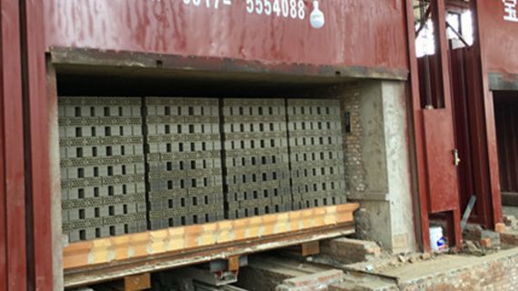 How to dry brick in tunnel drying room