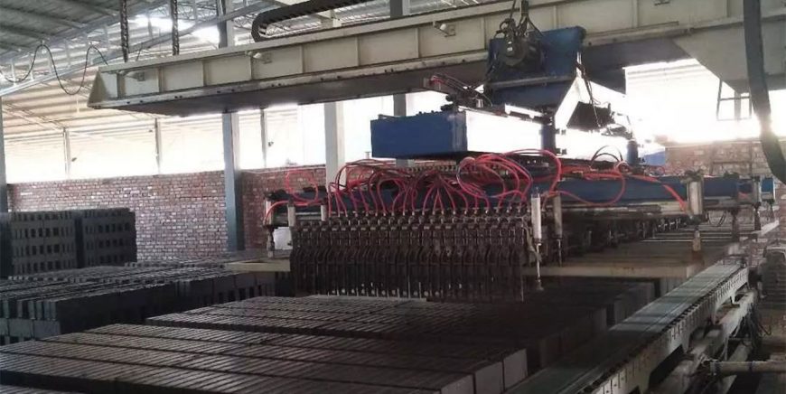 13 giugno, 2018 linea di produzione completamente automatica di mattoni in argilla in Sud Africa