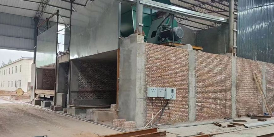 2020.3 Uzbekistan fully automatic clay brick production line