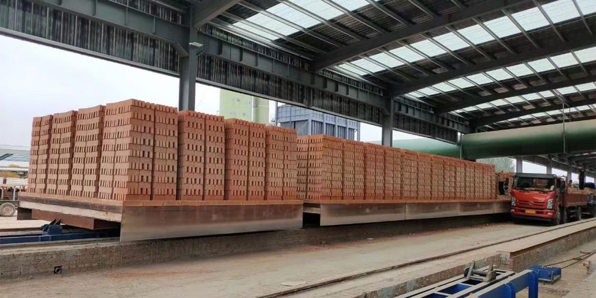 2020.3 Uzbekistan fully automatic clay brick production line