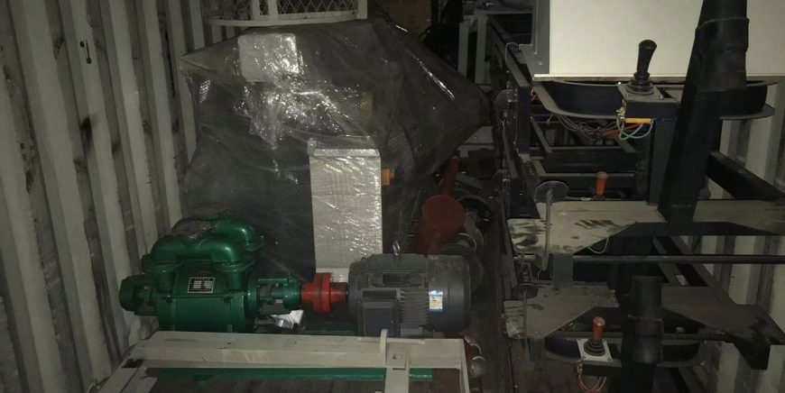 On May 12th,2018,shipping1 set of brick machines to Uzbekistan