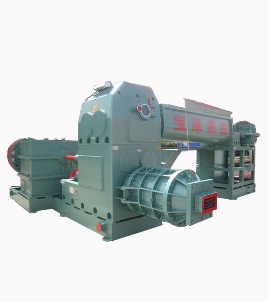 JKY55 Hard plastic vacuum brick extruder RU technology