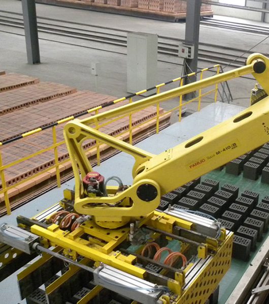 MPJ robot stacker