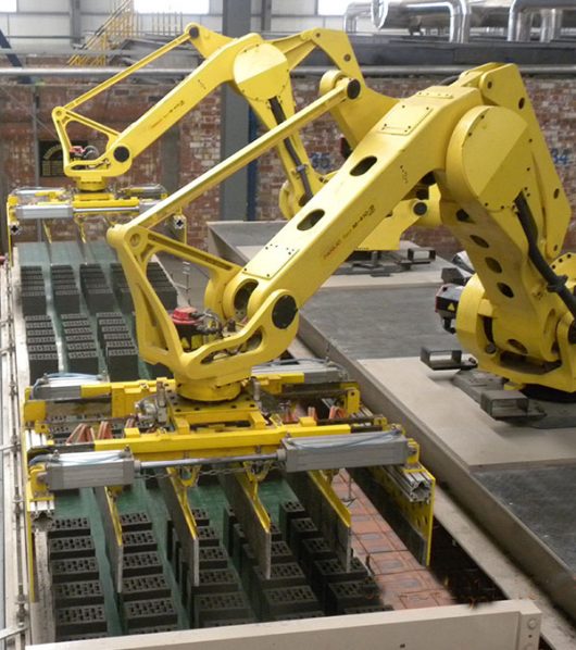 MPJ robot stacker