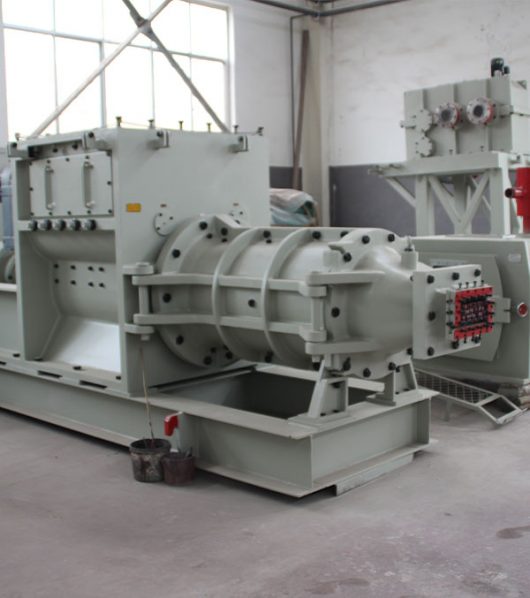 JKY70 Hard plastic vacuum brick extruder