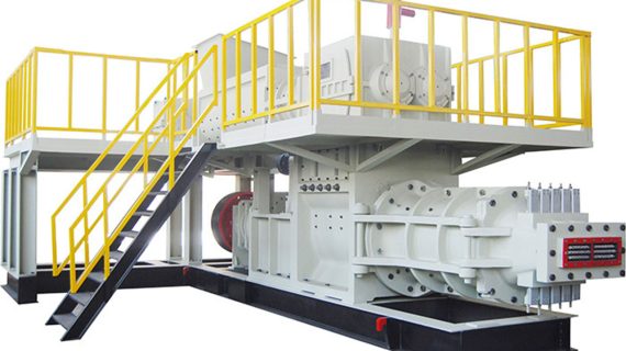 china auto clay brick machinery extruder