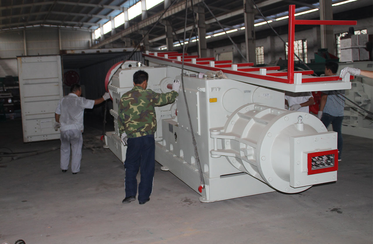 red mud clay hollow automatic brick making machinery from china