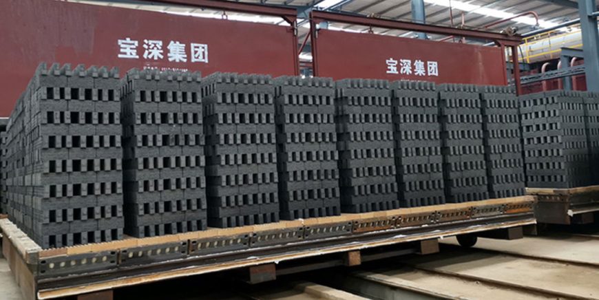 Feb.2022 vollautomatische TONZIEGEL-PRODUKTIONSLINIE IN Tadschikistan