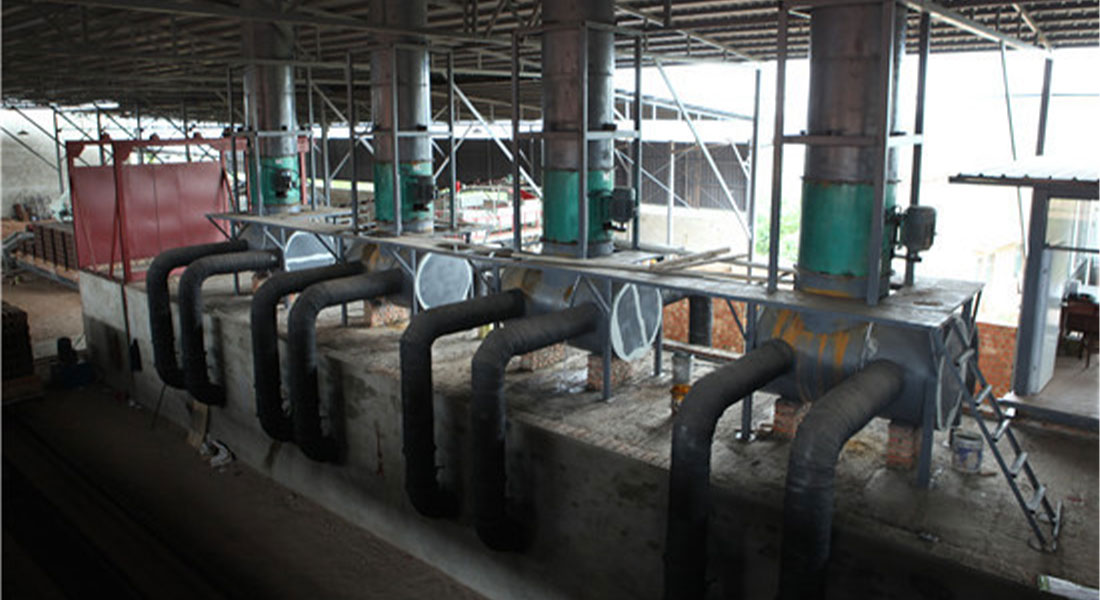 China’s new fast red brick drying room from baoshen