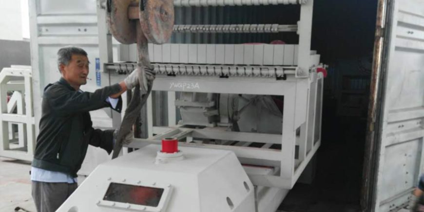 DEZ.2022 vollautomatische TONZIEGEL-PRODUKTIONSLINIE IN Kirgisistan