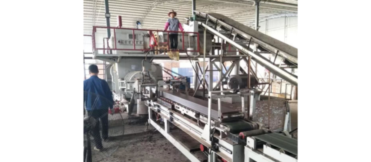 Our double stage soil brick making machine china