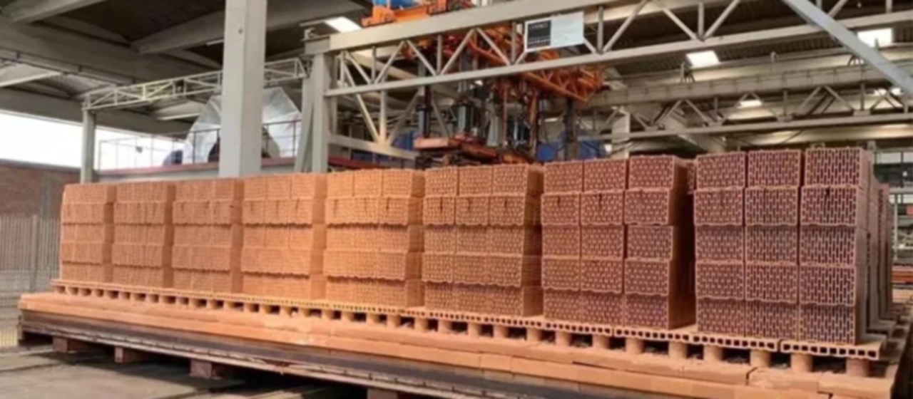 Auswahl des Querschnitts für den Tunnelofen einer Ziegelfabrik