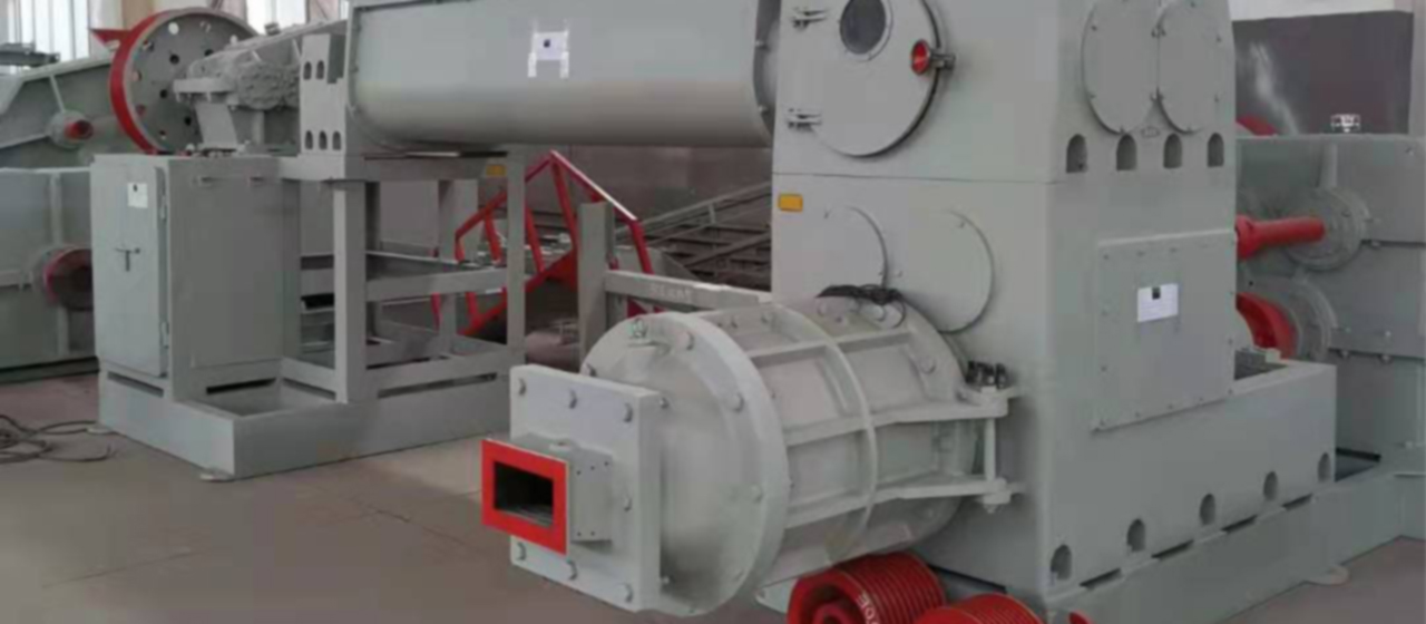 Die Maschine aus rotem Backstein