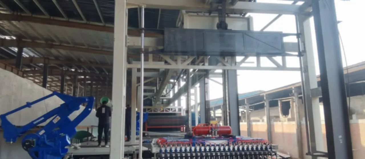 brick clamp for tunnel kiln