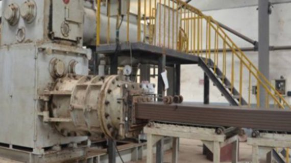 A brick is building material from brick machinery
